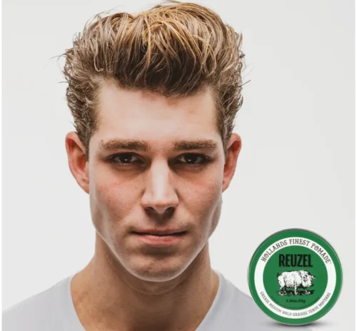 Zelena pomada za kosu sa visokim sjajem, Reuzel, 113g