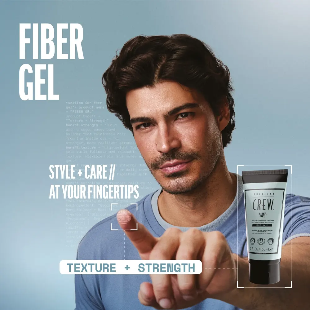 AMERlCAN CREW FIBER GEL ,150ml
